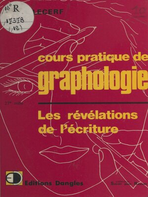 cover image of Cours pratique de graphologie
